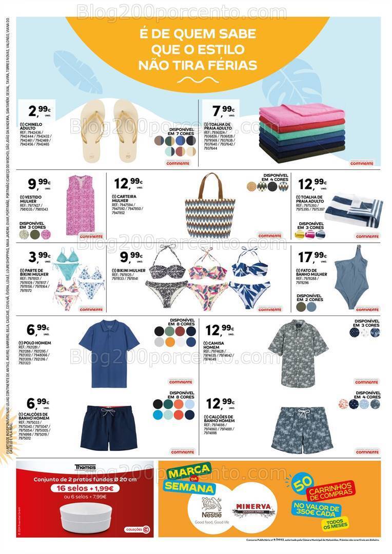 Antevisão Folheto CONTINENTE Bazar Promoções de 4 a 10 junho