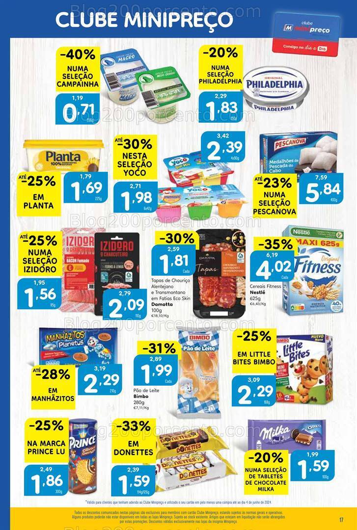 Antevisão Folheto MINIPREÇO Promoções de 6 a 12 junho