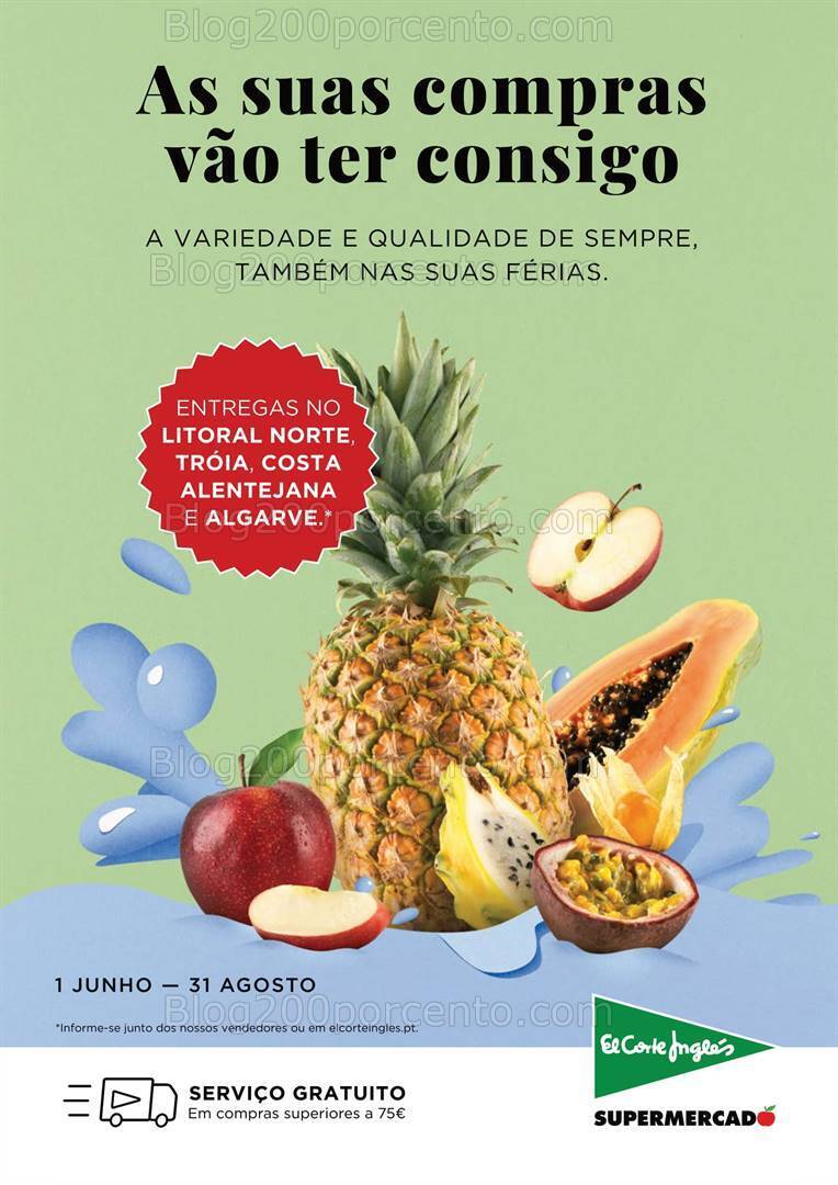 Antevisão Folheto EL CORTE INGLÉS Promoções de 28 junho a 11 julho