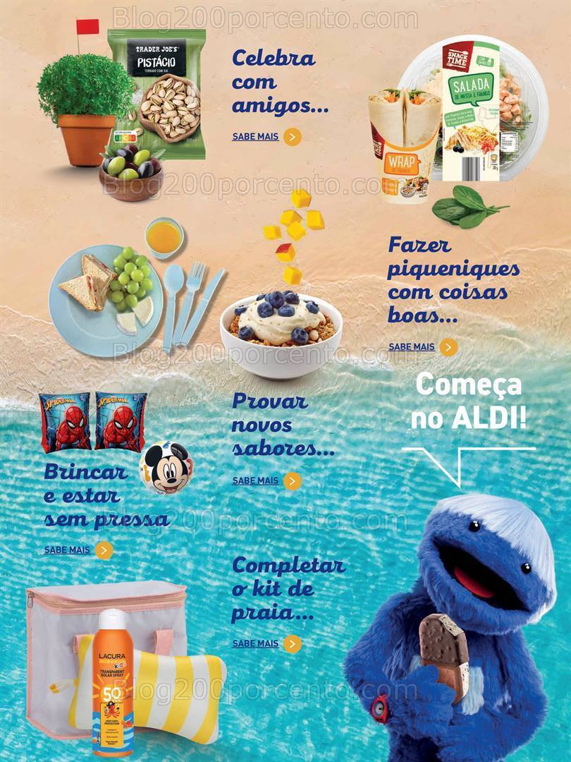 Antevisão Folheto ALDI Especial Verão Promoções de a partir de 7 junho