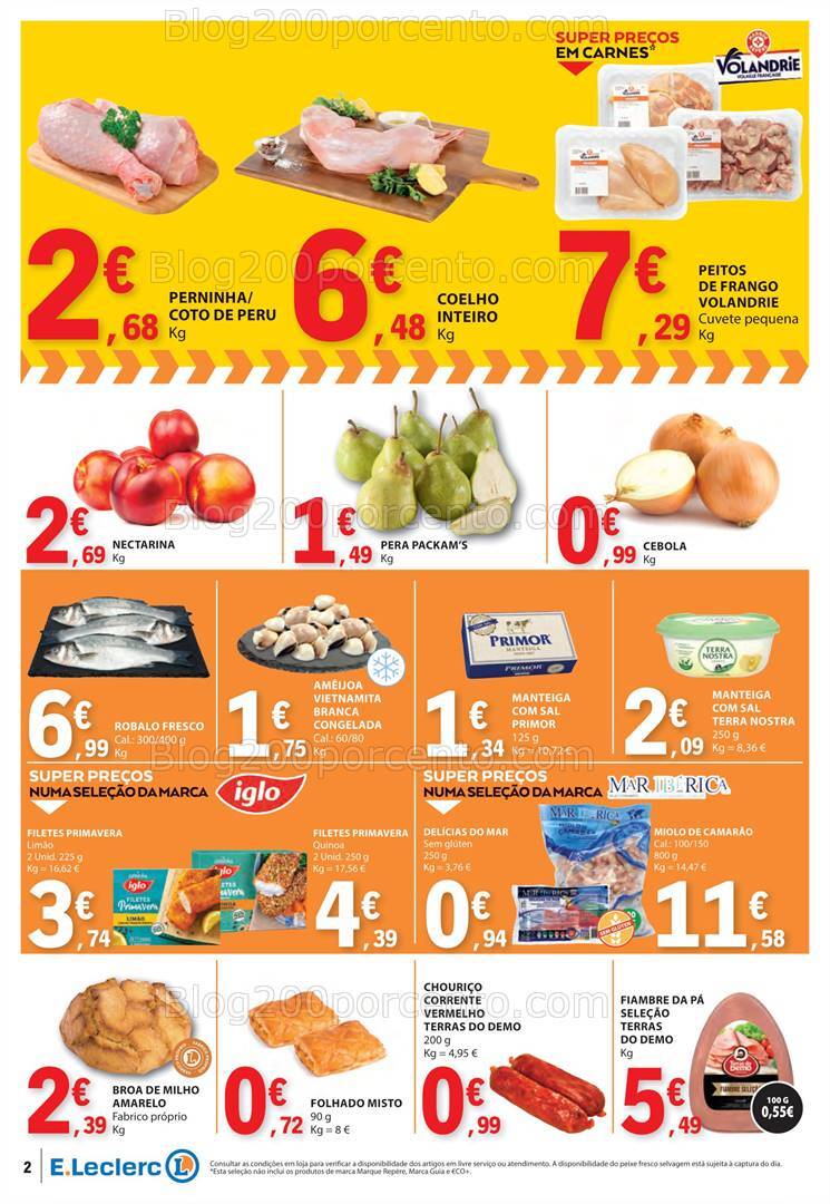 Antevisão Folheto E-LECLERC Promoções Fim de Semana - 14 a 16 junho