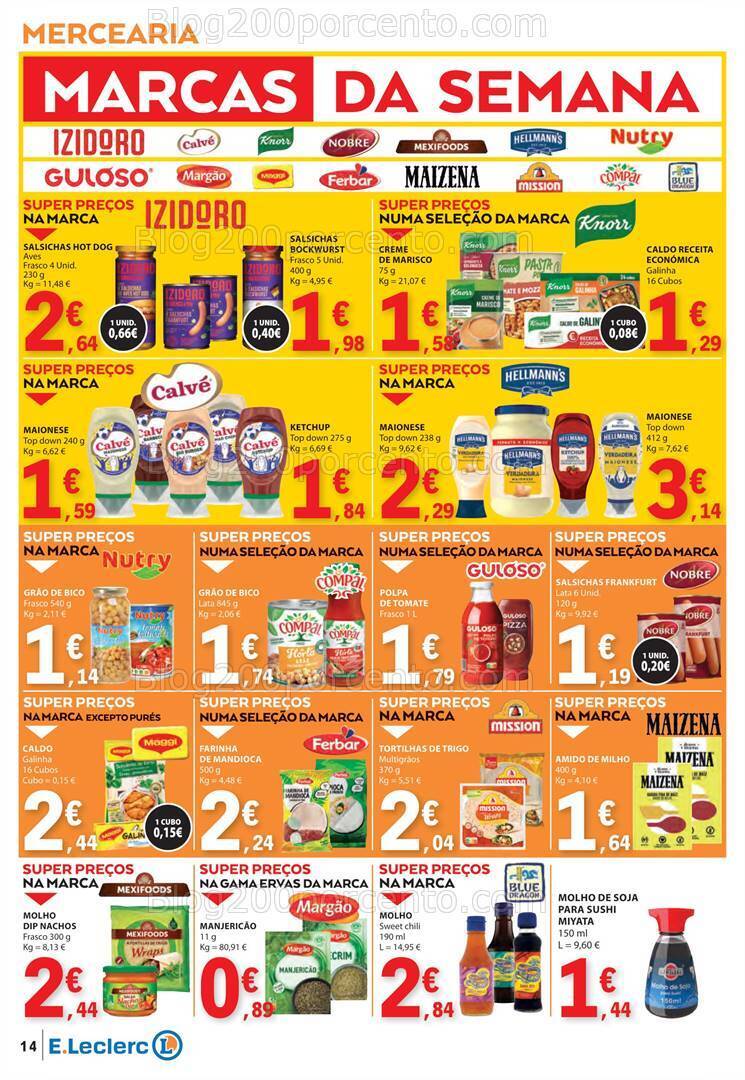 Antevisão Folheto E-LECLERC Promoções de 13 a 19 junho