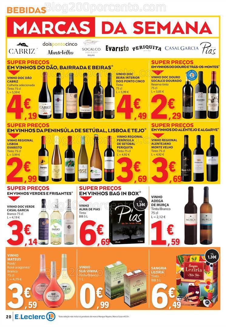 Antevisão Folheto E-LECLERC Promoções de 13 a 19 junho