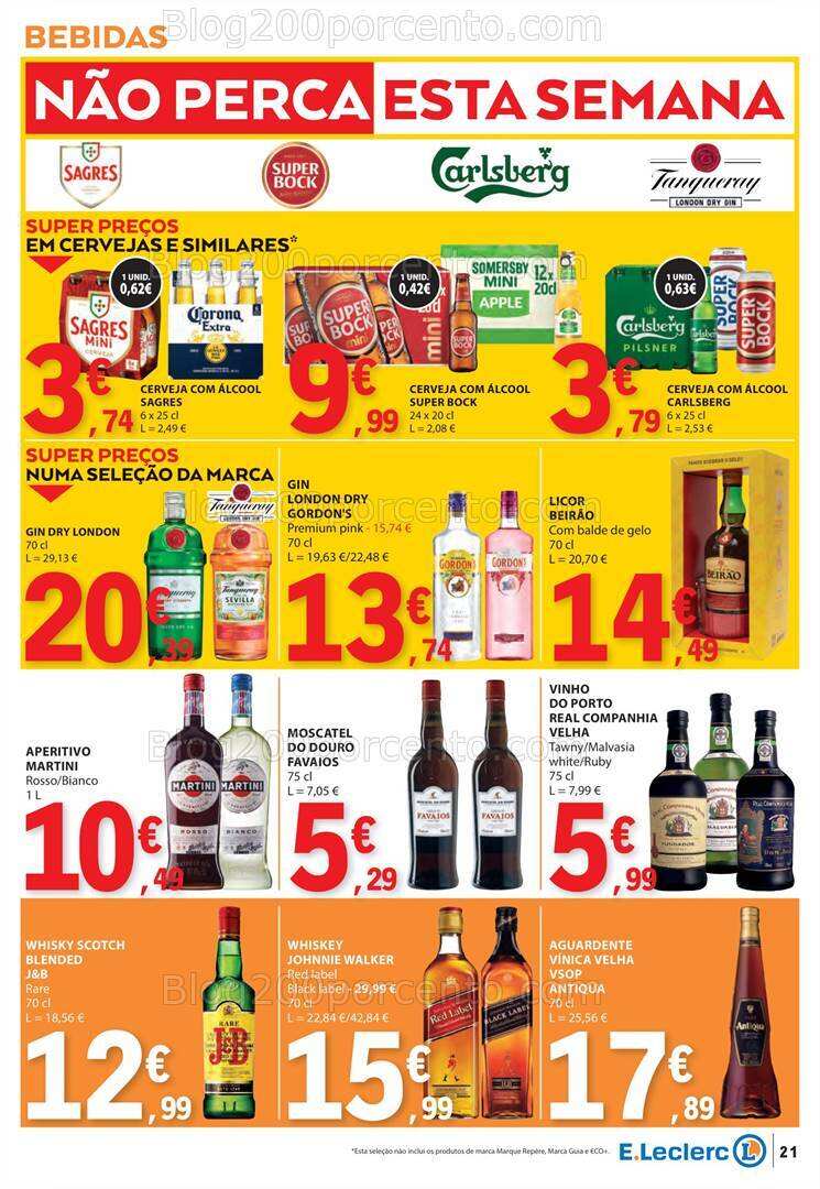 Antevisão Folheto E-LECLERC Promoções de 13 a 19 junho