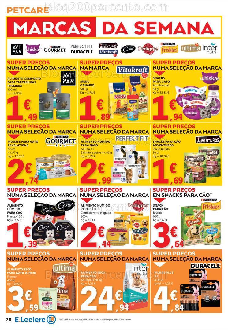Antevisão Folheto E-LECLERC Promoções de 13 a 19 junho