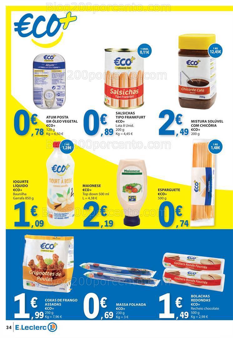 Antevisão Folheto E-LECLERC Promoções de 13 a 19 junho
