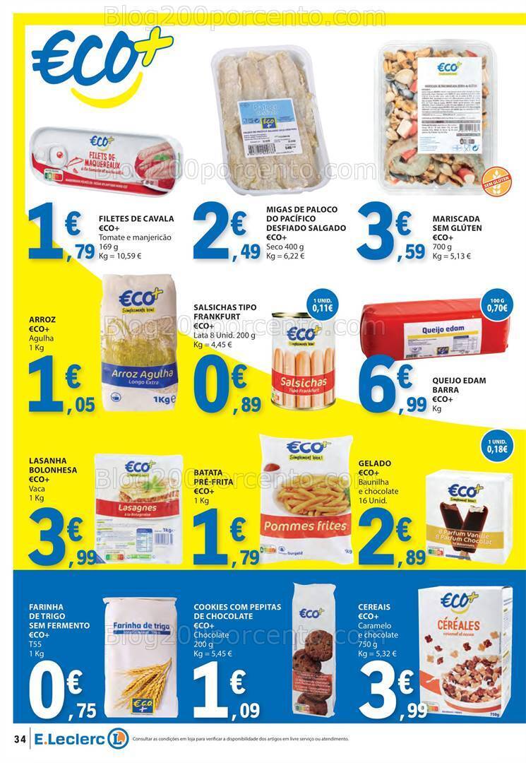 Antevisão Folheto E-LECLERC Marca Própria Promoções de 27 junho a 3 julho
