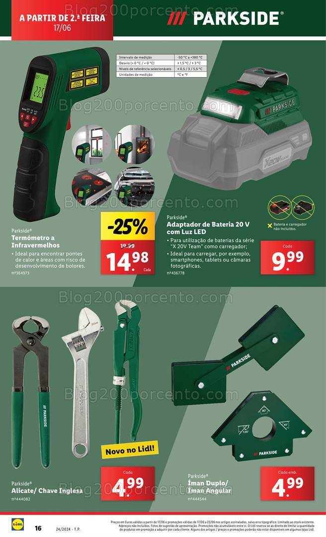 Antevisão Folheto LIDL Bazar Promoções de 13 a 19 junho
