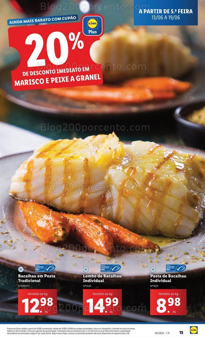Antevisão Folheto LIDL Promoções de 13 a 19 junho