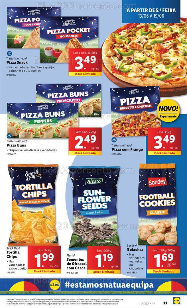 Antevisão Folheto LIDL Promoções de 13 a 19 junho