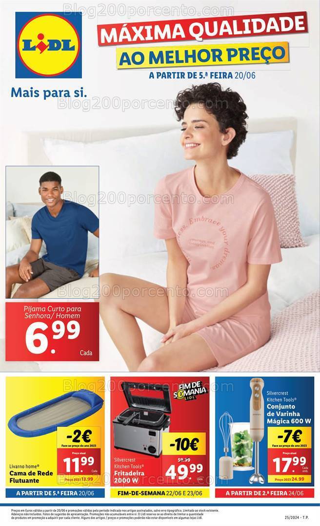 Antevisão Folheto LIDL Bazar Promoções a partir de 20 junho