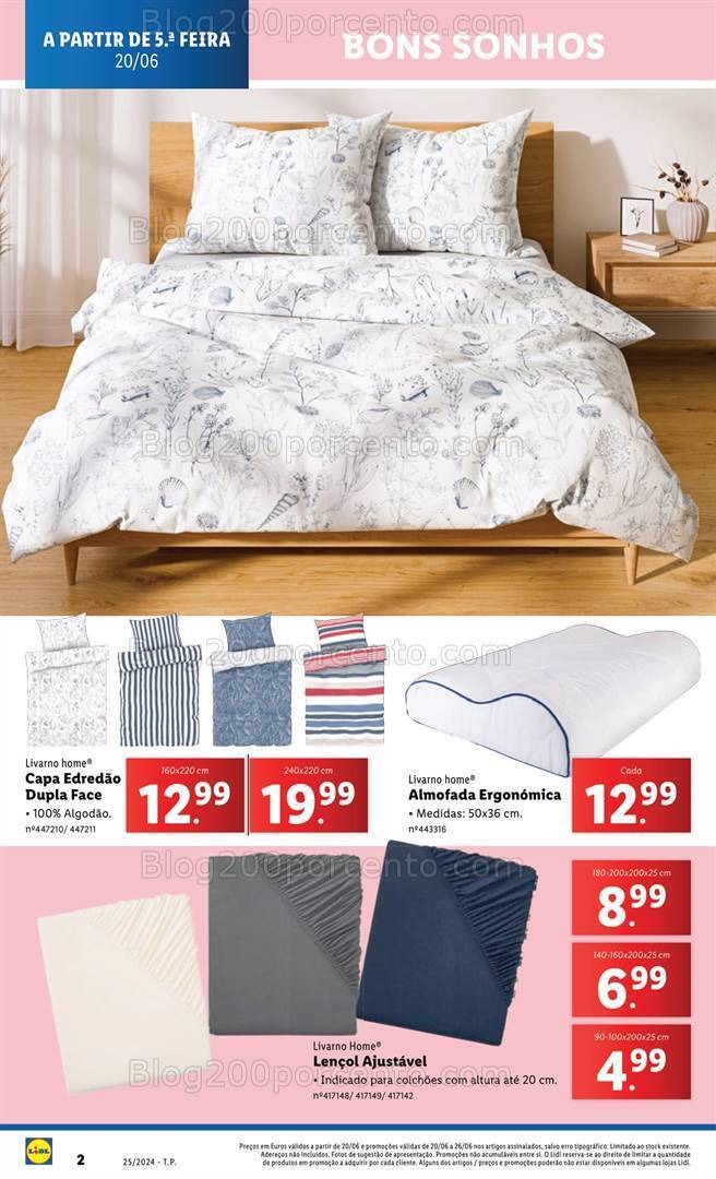 Antevisão Folheto LIDL Bazar Promoções a partir de 20 junho