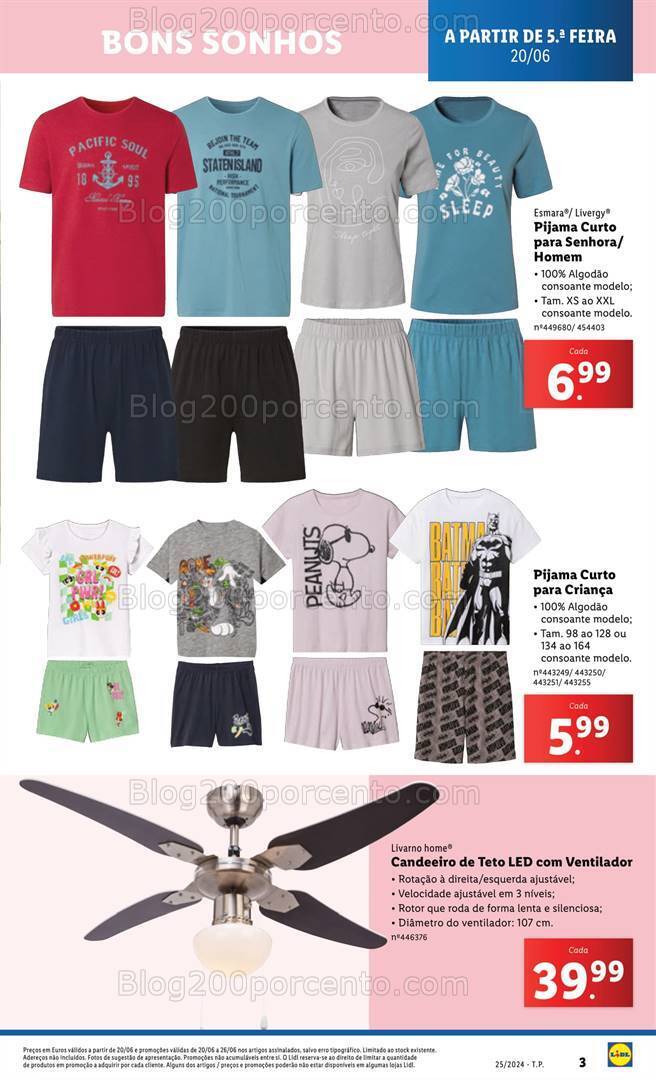 Antevisão Folheto LIDL Bazar Promoções a partir de 20 junho