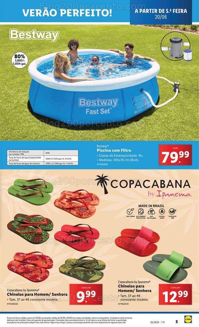 Antevisão Folheto LIDL Bazar Promoções a partir de 20 junho