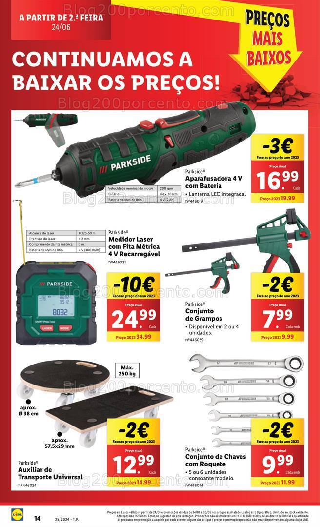 Antevisão Folheto LIDL Bazar Promoções de 20 a 26 junho