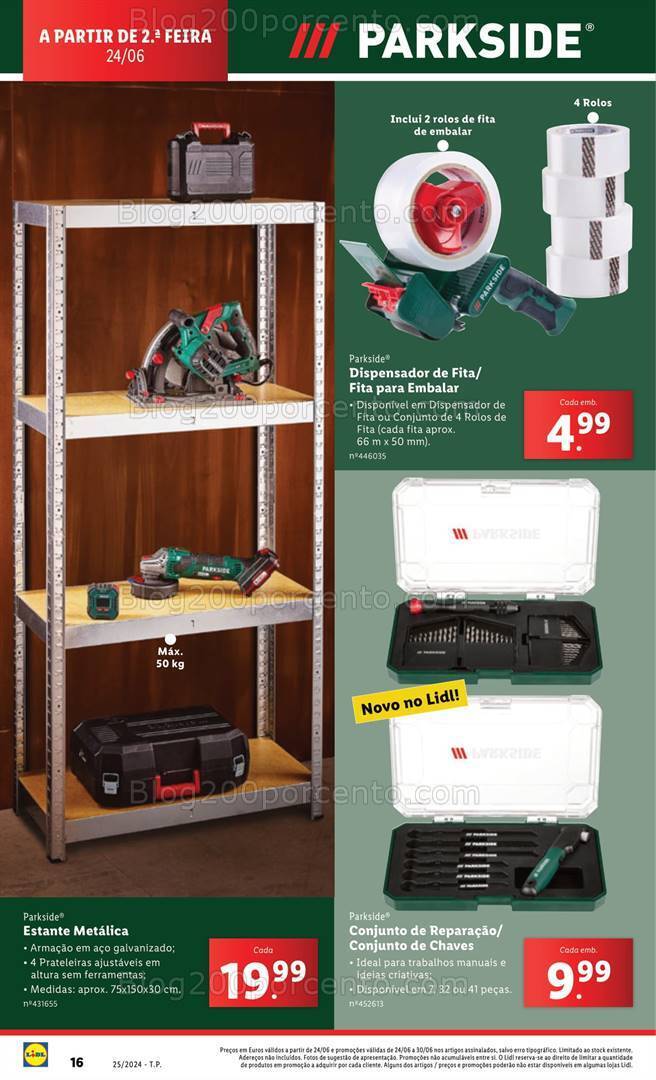 Antevisão Folheto LIDL Bazar Promoções de 20 a 26 junho