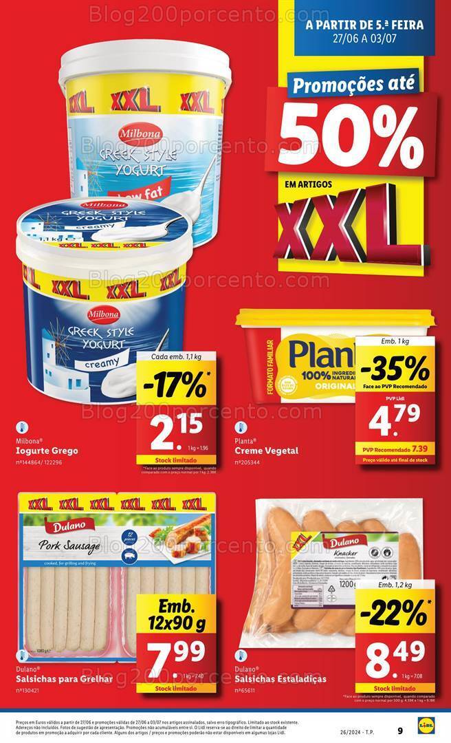 Antevisão Folheto LIDL Bazar Promoções de 27 junho a 3 julho