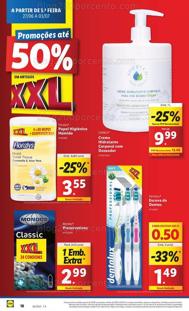 Antevisão Folheto LIDL Bazar Promoções de 27 junho a 3 julho