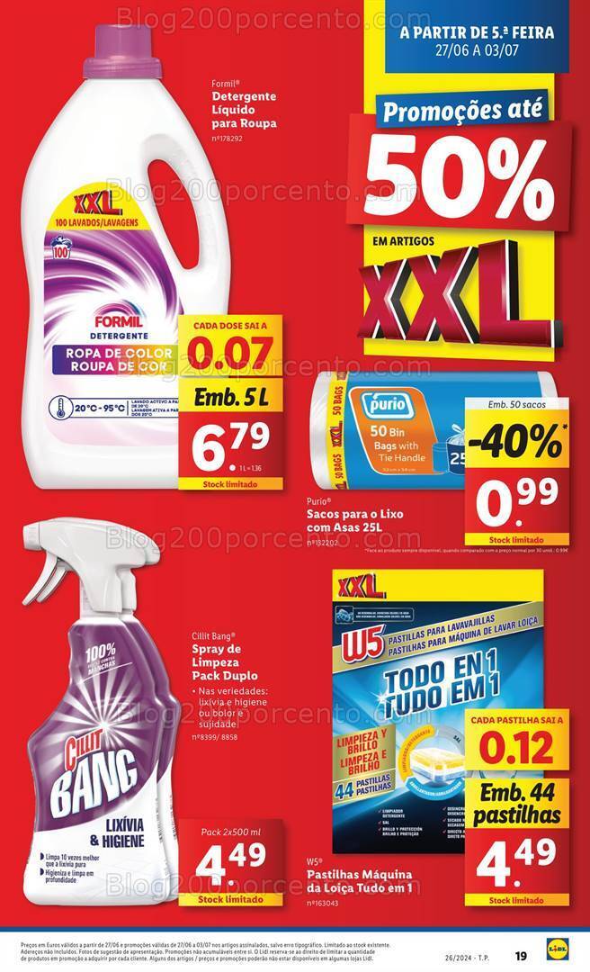 Antevisão Folheto LIDL Bazar Promoções de 27 junho a 3 julho