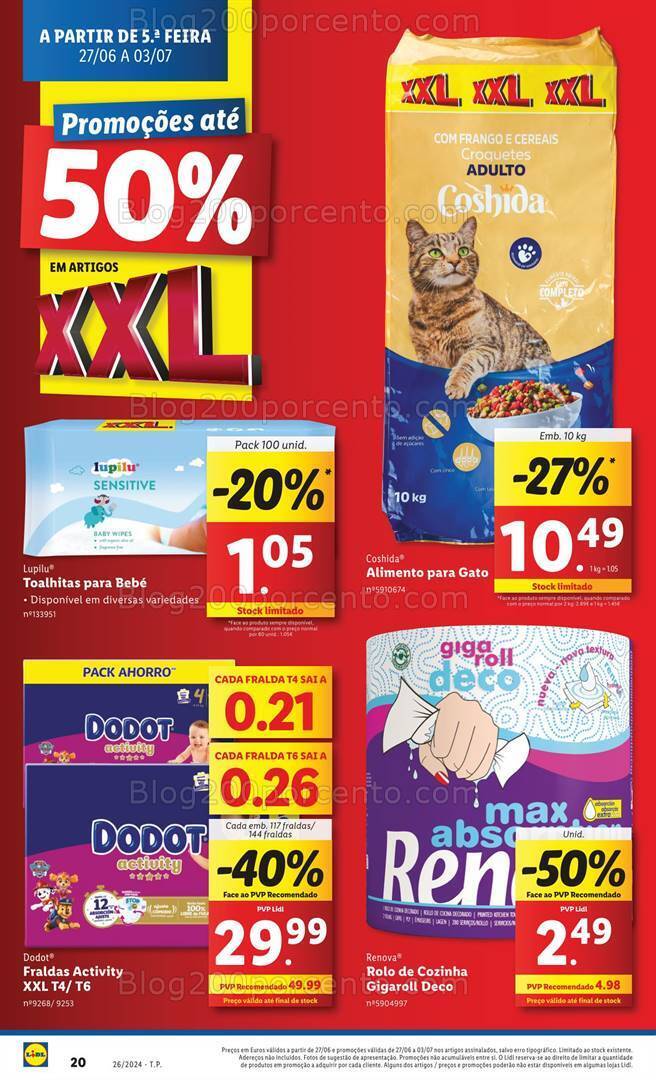 Antevisão Folheto LIDL Bazar Promoções de 27 junho a 3 julho