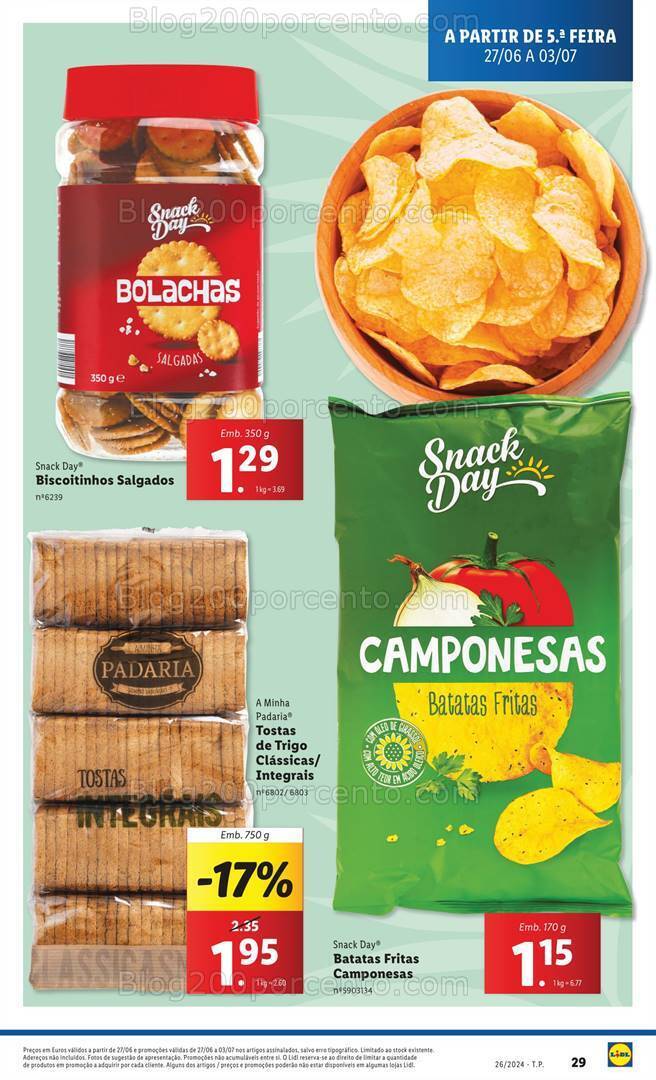 Antevisão Folheto LIDL Bazar Promoções de 27 junho a 3 julho