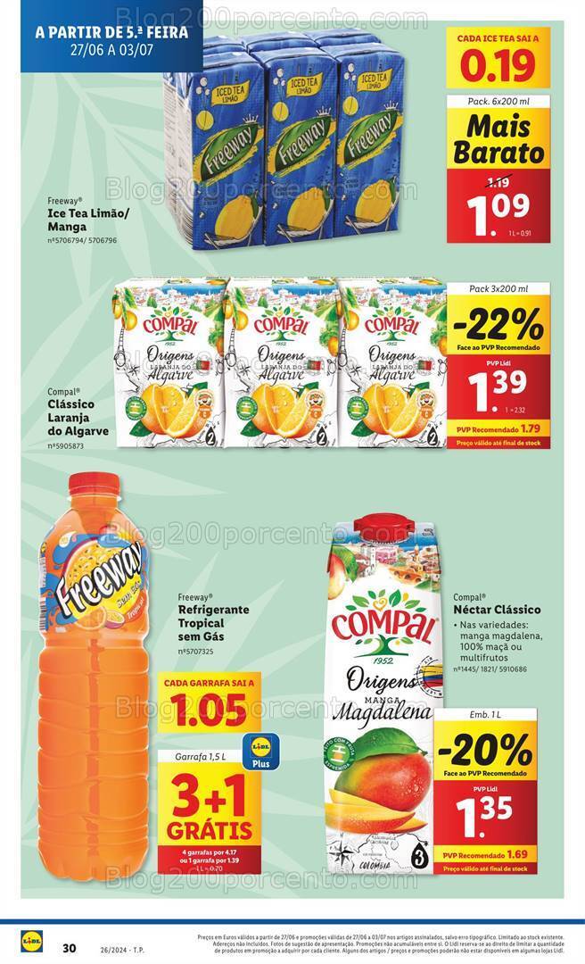 Antevisão Folheto LIDL Bazar Promoções de 27 junho a 3 julho