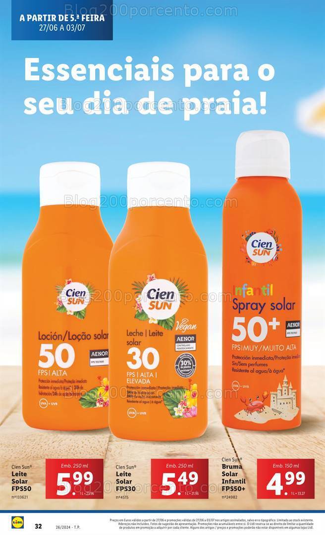Antevisão Folheto LIDL Bazar Promoções de 27 junho a 3 julho