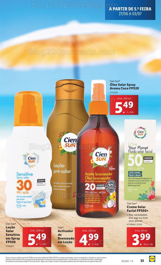 Antevisão Folheto LIDL Bazar Promoções de 27 junho a 3 julho