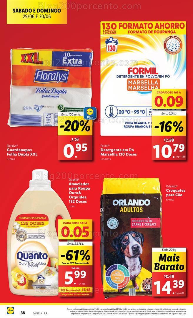 Antevisão Folheto LIDL Bazar Promoções de 27 junho a 3 julho
