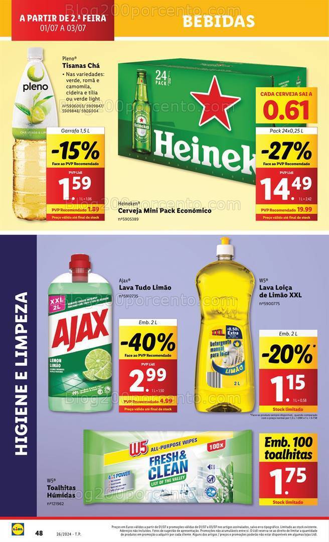 Antevisão Folheto LIDL Bazar Promoções de 27 junho a 3 julho