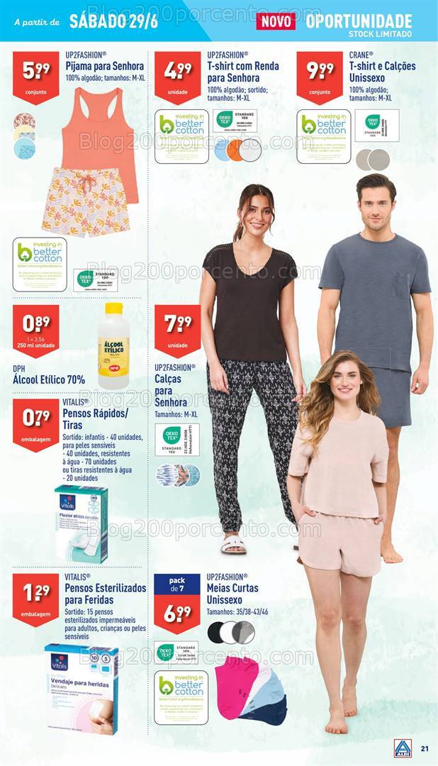 Antevisão Folheto ALDI Bazar Promoções a partir de 29 junho