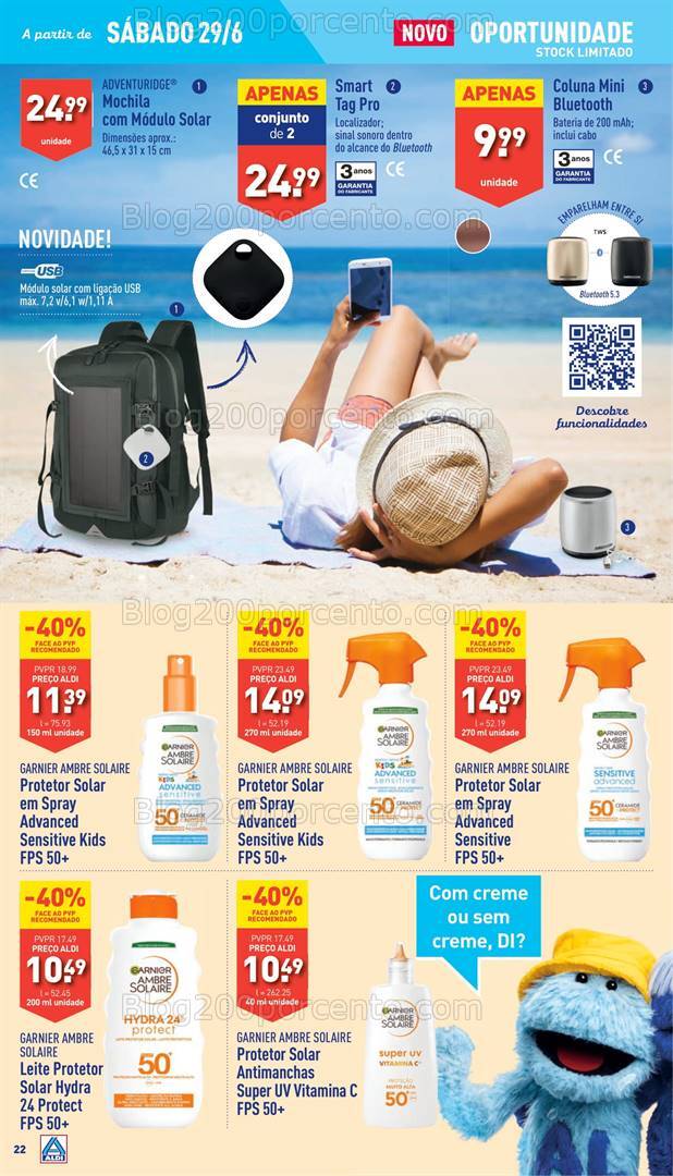 Antevisão Folheto ALDI Bazar Promoções a partir de 29 junho