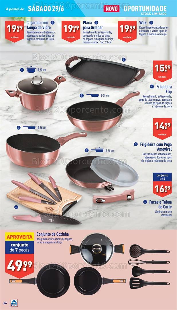 Antevisão Folheto ALDI Bazar Promoções a partir de 29 junho