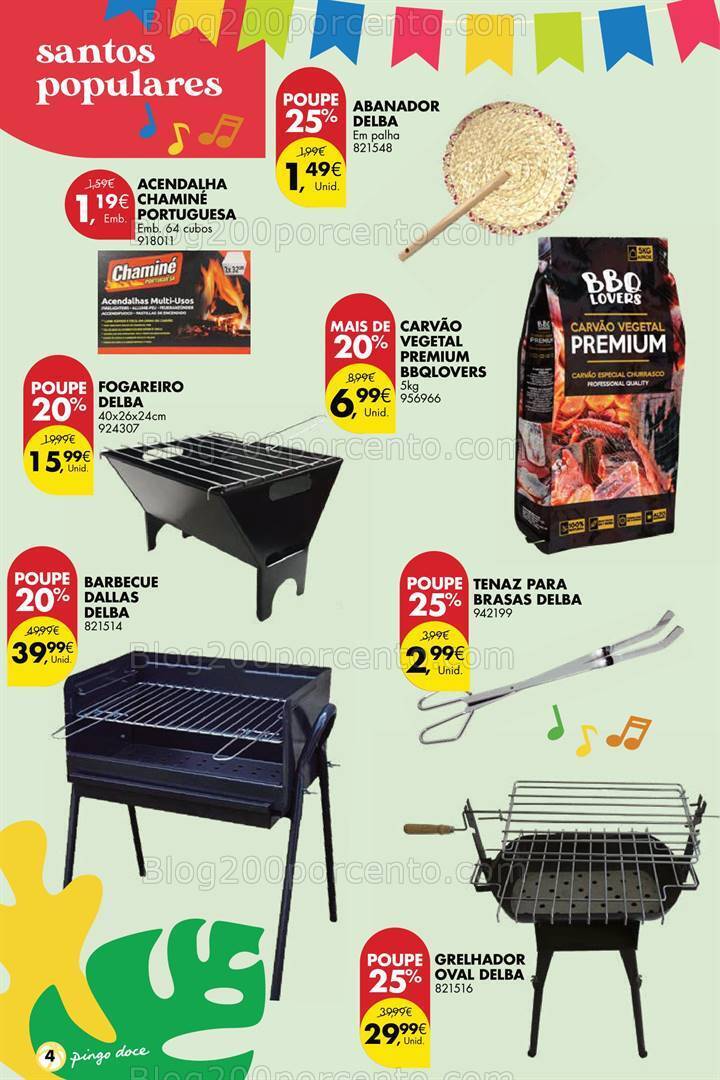 Antevisão Folheto PINGO DOCE Bazar Verão Promoções de de 4 junho a 1 julho