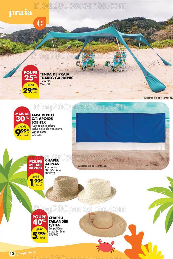 Antevisão Folheto PINGO DOCE Bazar Verão Promoções de de 4 junho a 1 julho