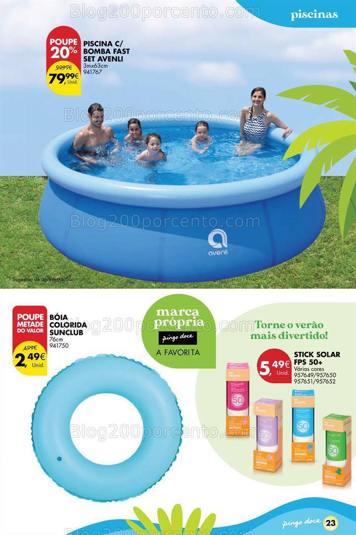 Antevisão Folheto PINGO DOCE Bazar Verão Promoções de de 4 junho a 1 julho