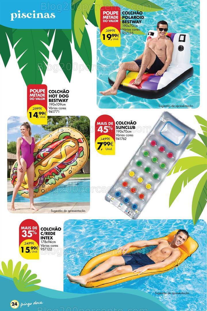 Antevisão Folheto PINGO DOCE Bazar Verão Promoções de de 4 junho a 1 julho