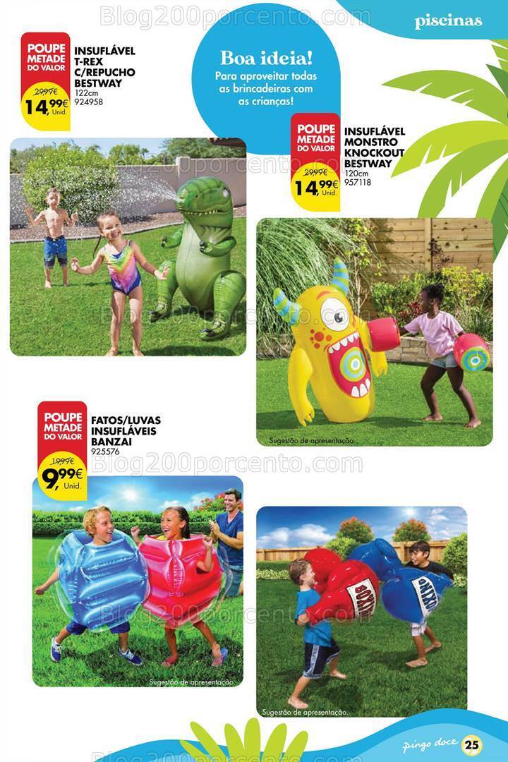 Antevisão Folheto PINGO DOCE Bazar Verão Promoções de de 4 junho a 1 julho