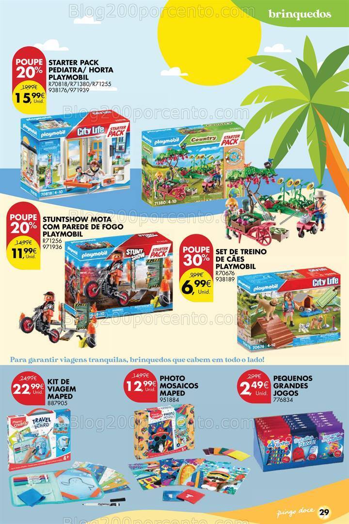 Antevisão Folheto PINGO DOCE Bazar Verão Promoções de de 4 junho a 1 julho