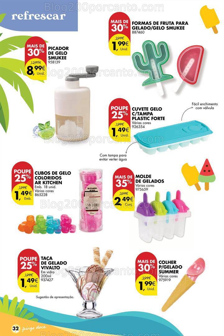 Antevisão Folheto PINGO DOCE Bazar Verão Promoções de de 4 junho a 1 julho