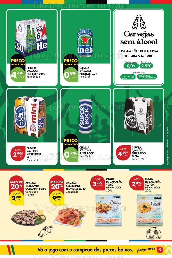 Antevisão Folheto PINGO DOCE Especial Europeu de 4 a 24 junho