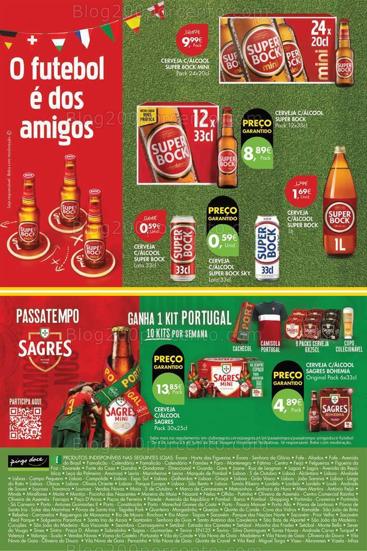 Antevisão Folheto PINGO DOCE Especial Europeu de 4 a 24 junho