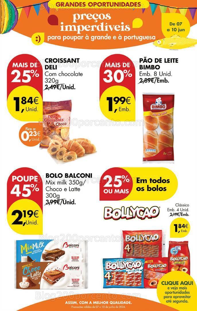 Antevisão Folheto PINGO DOCE Promoções Fim de Semana - 7 a 10 junho