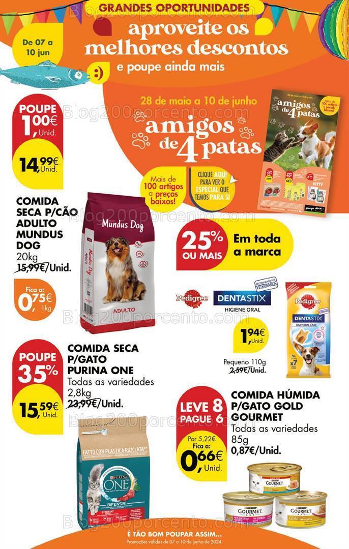 Antevisão Folheto PINGO DOCE Promoções Fim de Semana - 7 a 10 junho