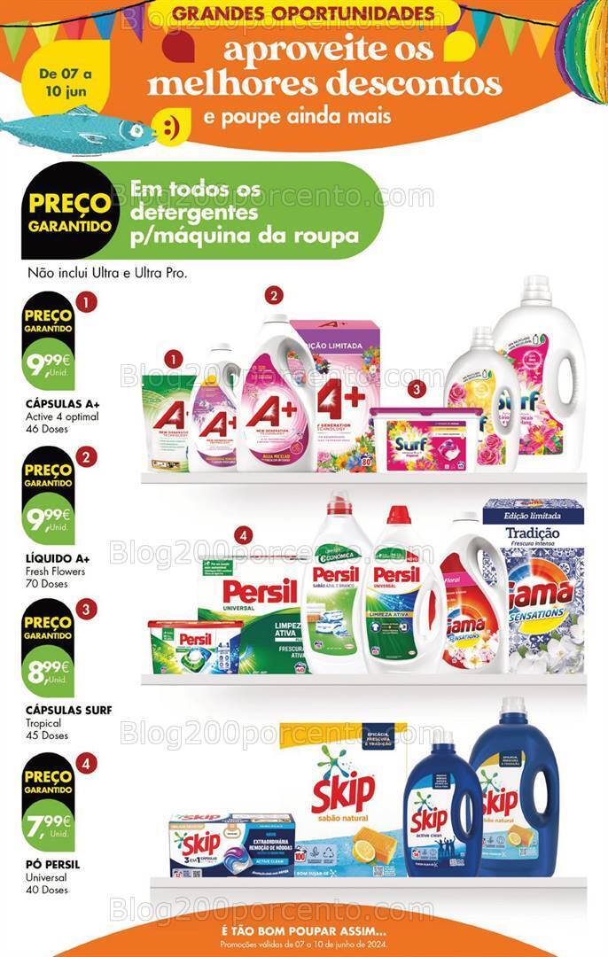 Antevisão Folheto PINGO DOCE Promoções Fim de Semana - 7 a 10 junho