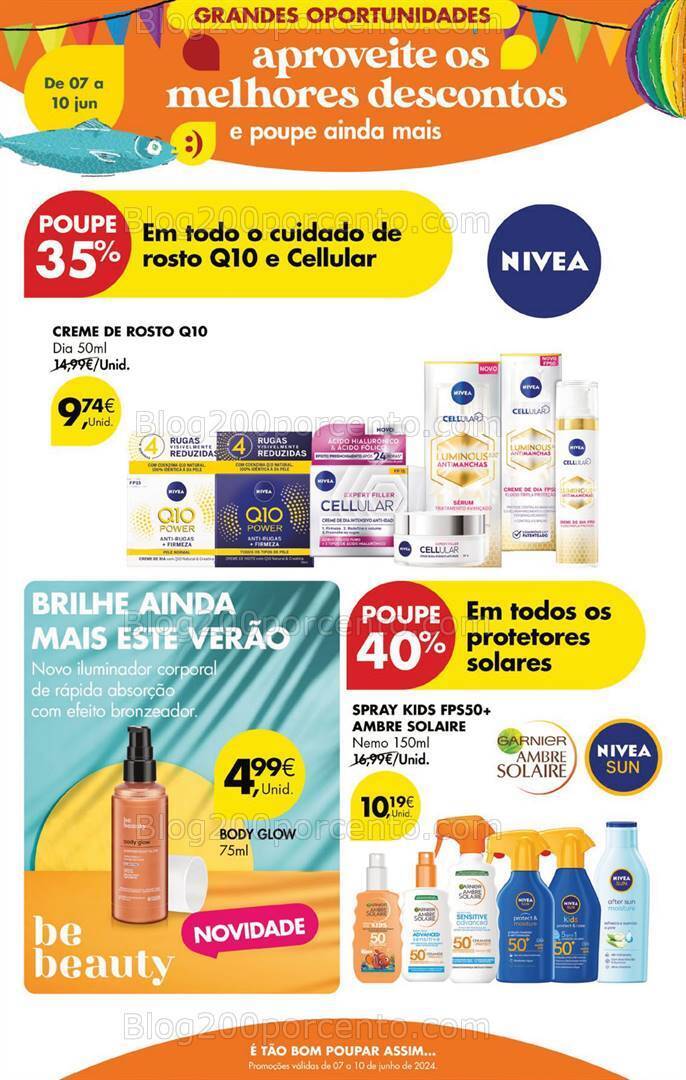 Antevisão Folheto PINGO DOCE Promoções Fim de Semana - 7 a 10 junho