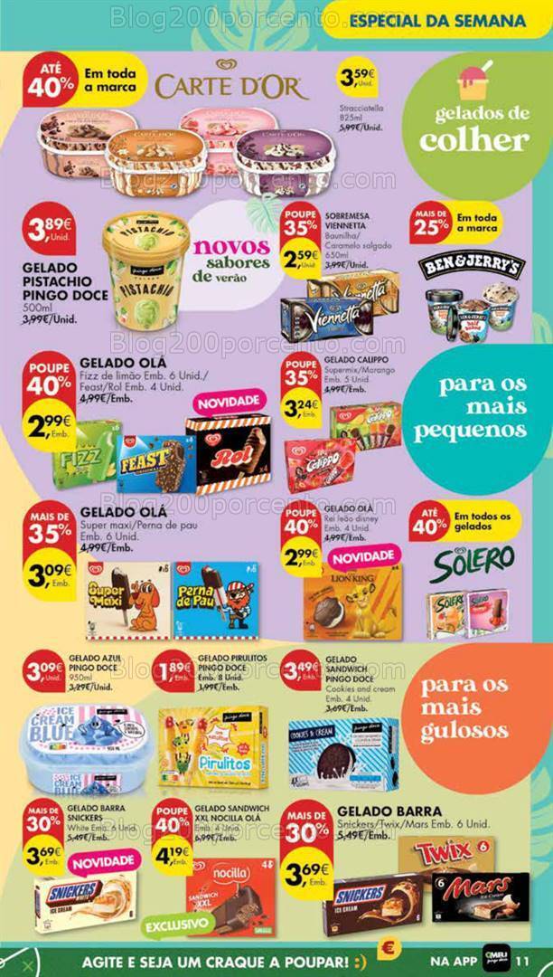 Antevisão Folheto PINGO DOCE Madeira Promoções de 11 a 17 junho