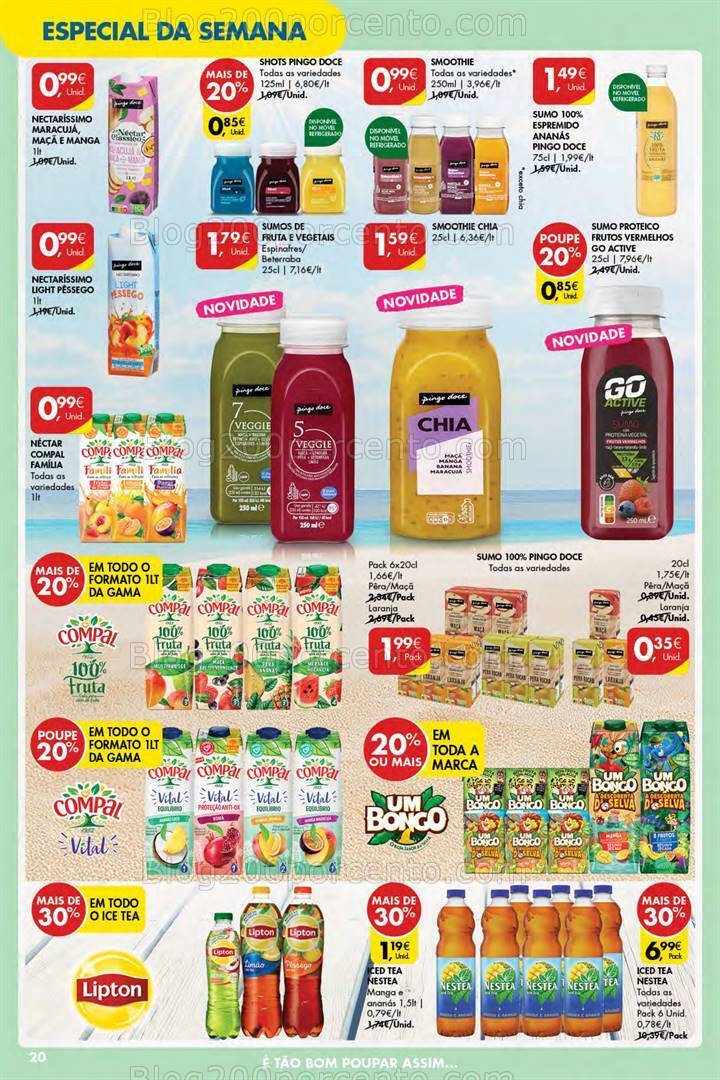 Antevisão Folheto PINGO DOCE Açores Promoções de 13 a 19 junho