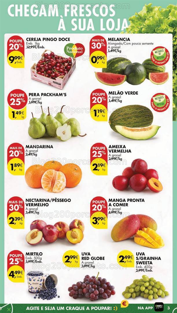 Antevisão Folheto PINGO DOCE Lojas Grandes Promoções de 18 a 24 junho
