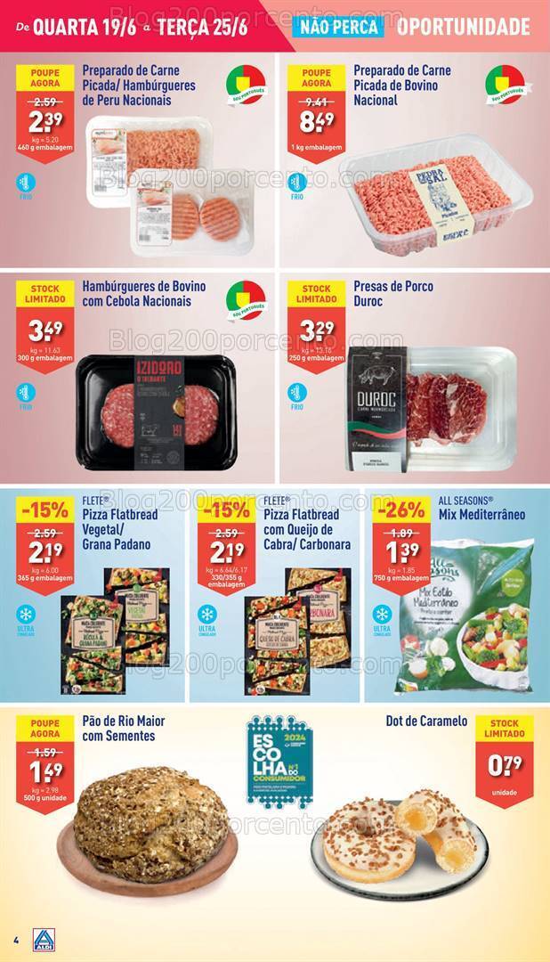 Antevisão Folheto ALDI Promoções de 19 a 25 junho